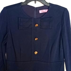 Eliza J Beautiful Retro Navy dress